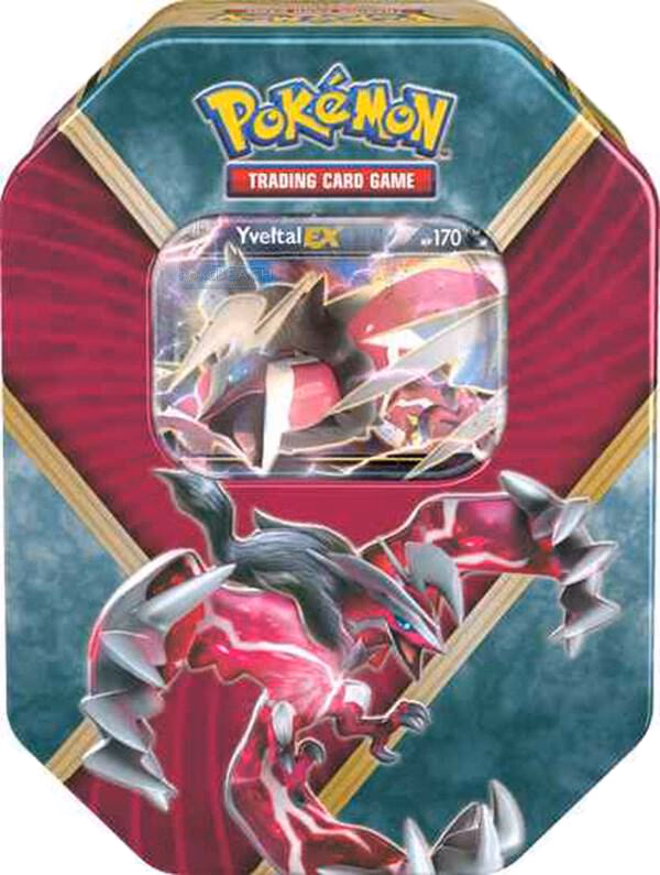 Pokemon Fates Collide Shiny Kalos Tin [Yveltal EX]