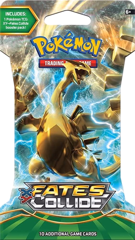 Pokemon Fates Collide XY - Fates Collide Sleeved Booster Pack [Lugia BREAK]