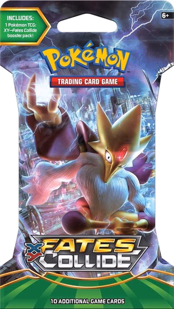 Pokemon Fates Collide XY - Fates Collide Sleeved Booster Pack [Mega Alakazam]