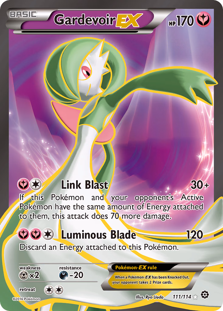 Gardevoir-EX Pokemon card (111/114, Steam Siege)