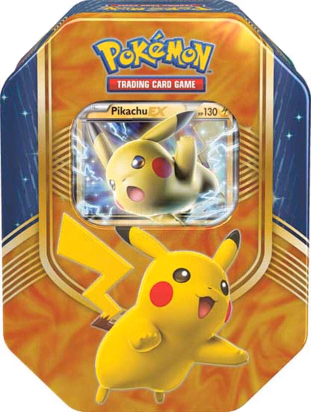 Pokemon Steam Siege Battle Heart Tin [Pikachu EX]