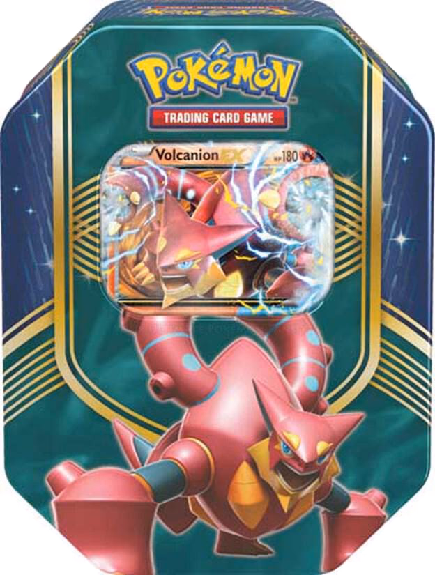 Pokemon Steam Siege Battle Heart Tin [Volcanion EX]