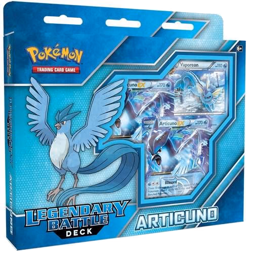 Pokemon Steam Siege Legendary Battle Decks [Articuno]