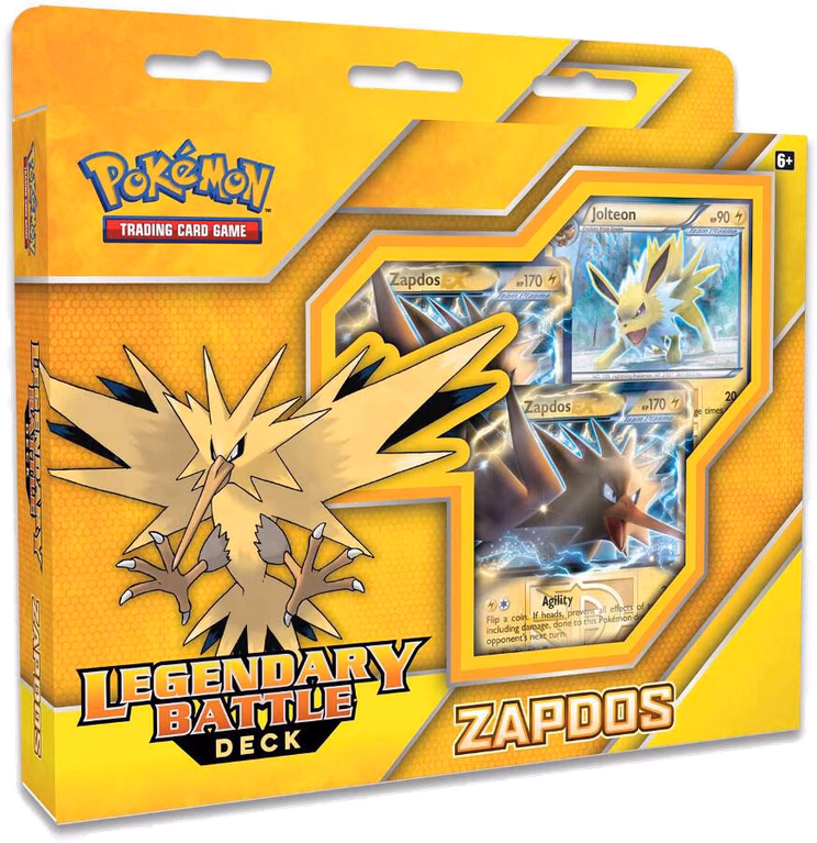 Pokemon Steam Siege Legendary Battle Decks [Zapdos]