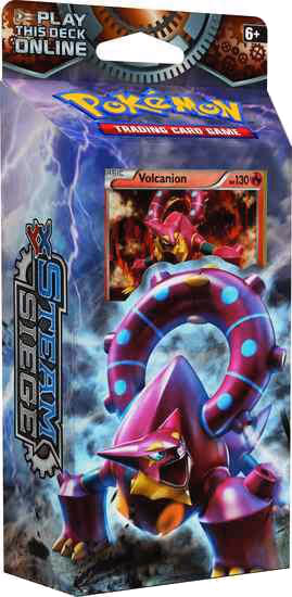 Pokemon Steam Siege Theme Deck - "Gears of Fire" [Volcanion]