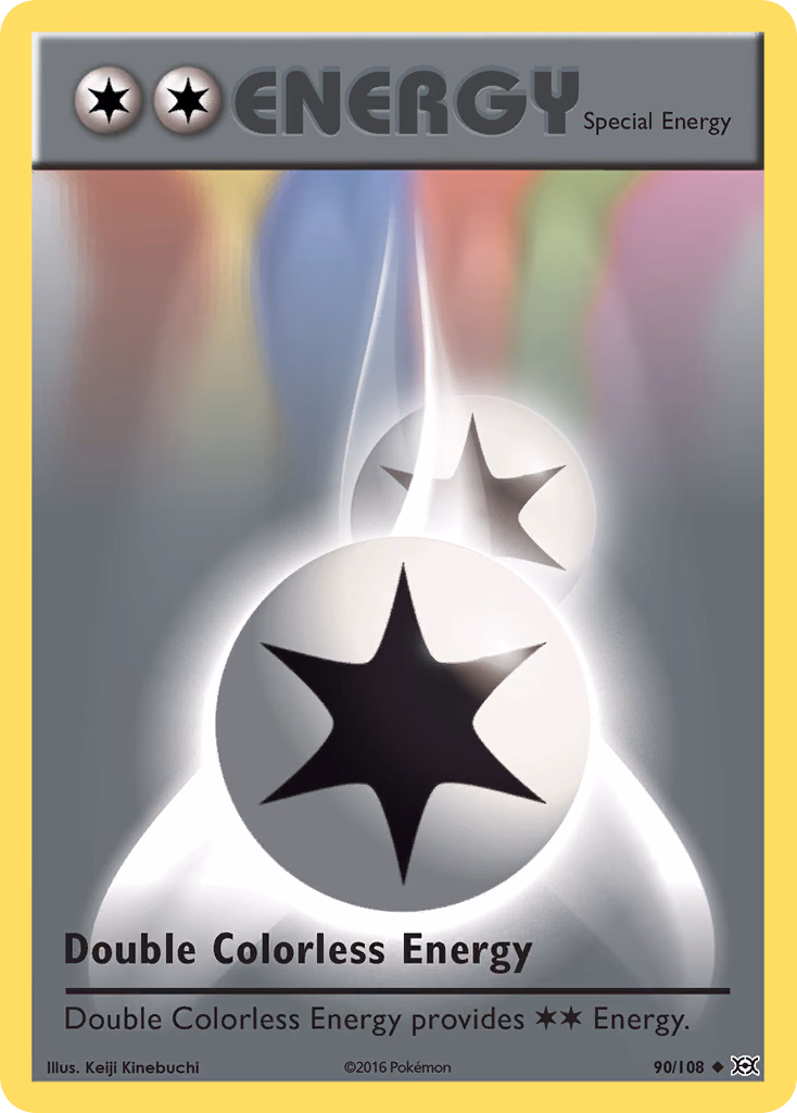 Double Colorless Energy Pokemon card (90/108, Evolutions)