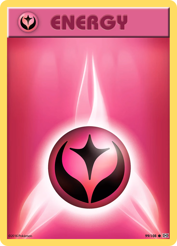 Fairy Energy Pokemon card (99/108, Evolutions)