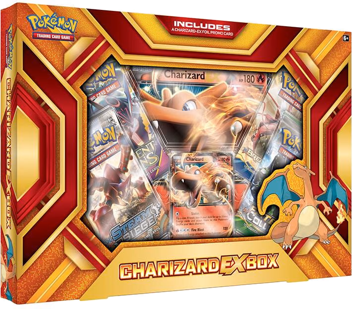 Pokemon Evolutions Charizard EX Box
