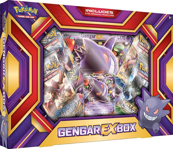 Pokemon Evolutions Gengar EX Box