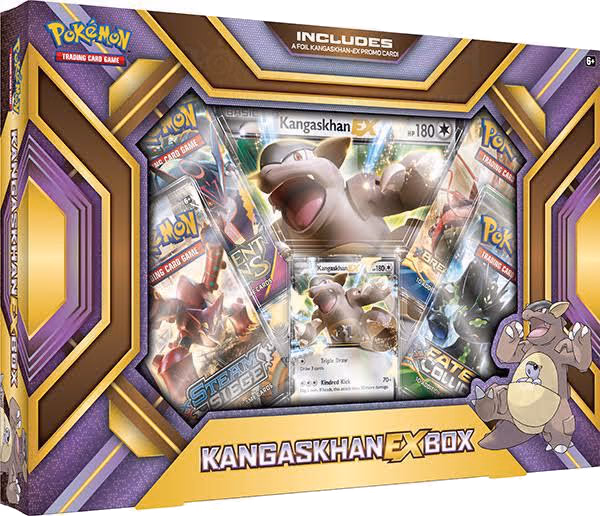 Pokemon Evolutions Kangaskhan EX Box
