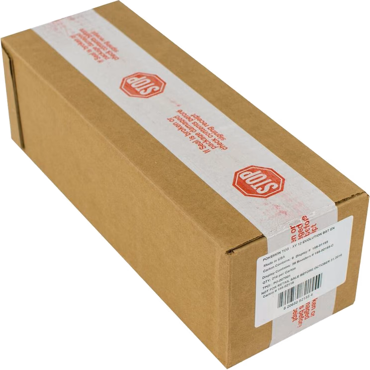 Pokemon Evolutions XY Evolutions Booster Box Case