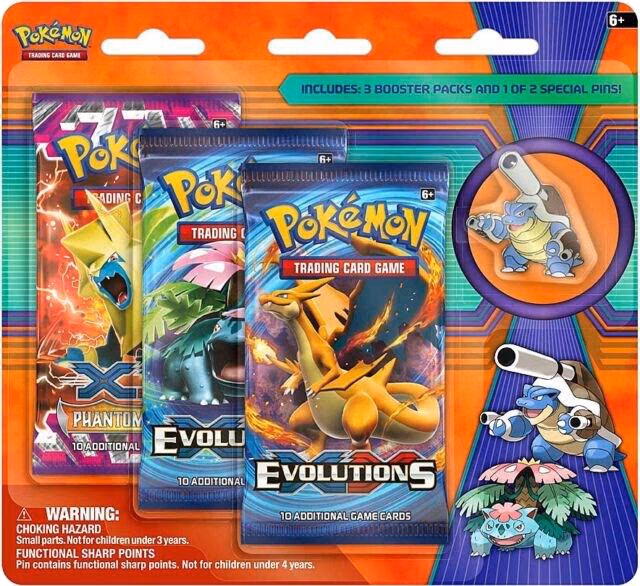 Pokemon Evolutions XY - Evolutions Pin Collection [Mega Blastoise]