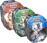 Pokemon Flashfire Kalos Power Tins [Bundle of 3]