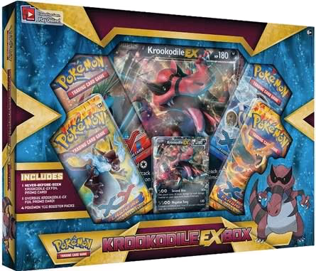 Pokemon Flashfire Krookodile EX Box