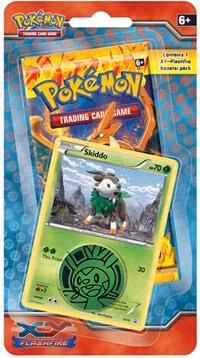 Pokemon Flashfire Single Pack Blister [Skiddo]