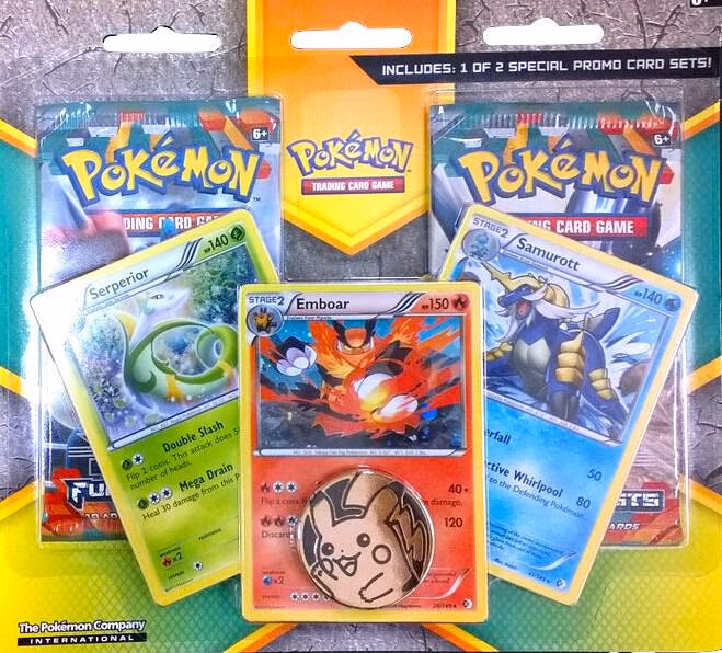 Pokemon Furious Fists 2 Pack Blister [Unova Trio]