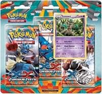 Pokemon Furious Fists 3 Pack Blister [Trevenant]