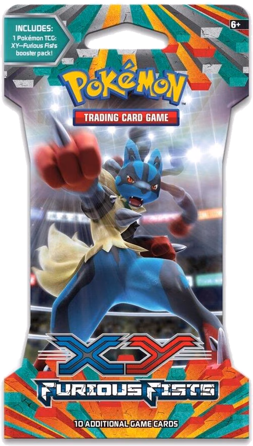 Pokemon Furious Fists Sleeved Booster Pack