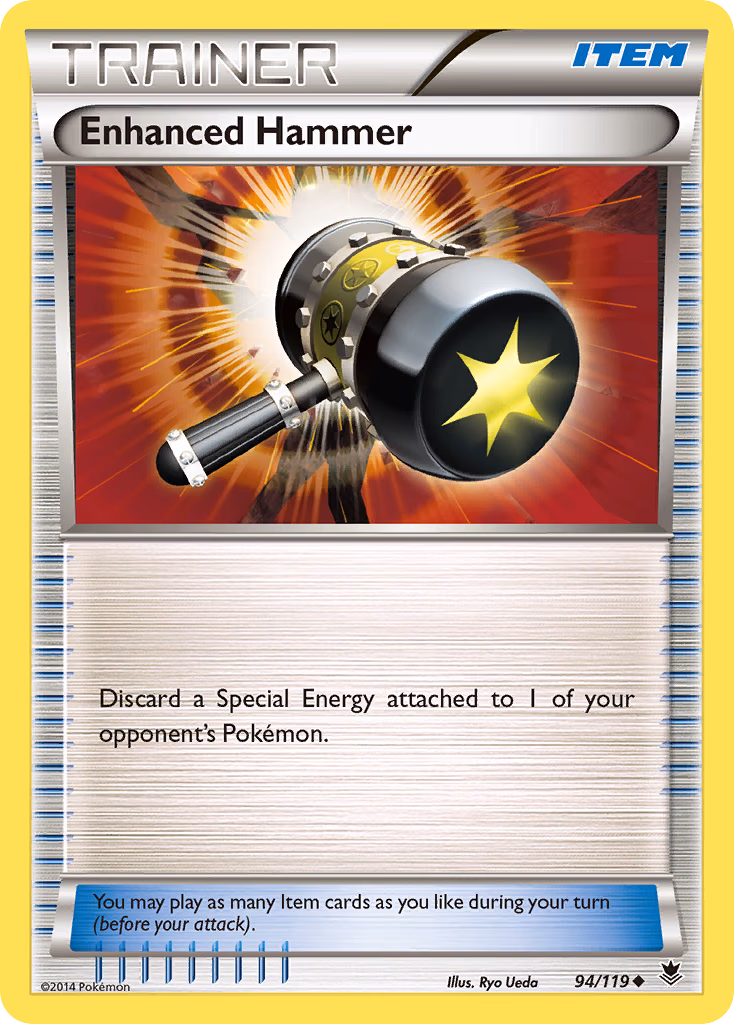 Enhanced Hammer Pokemon card (94/119, Phantom Forces)