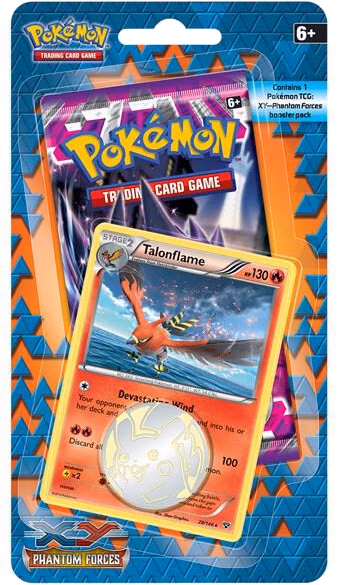 Pokemon Phantom Forces Single Pack Blister [Talonflame]