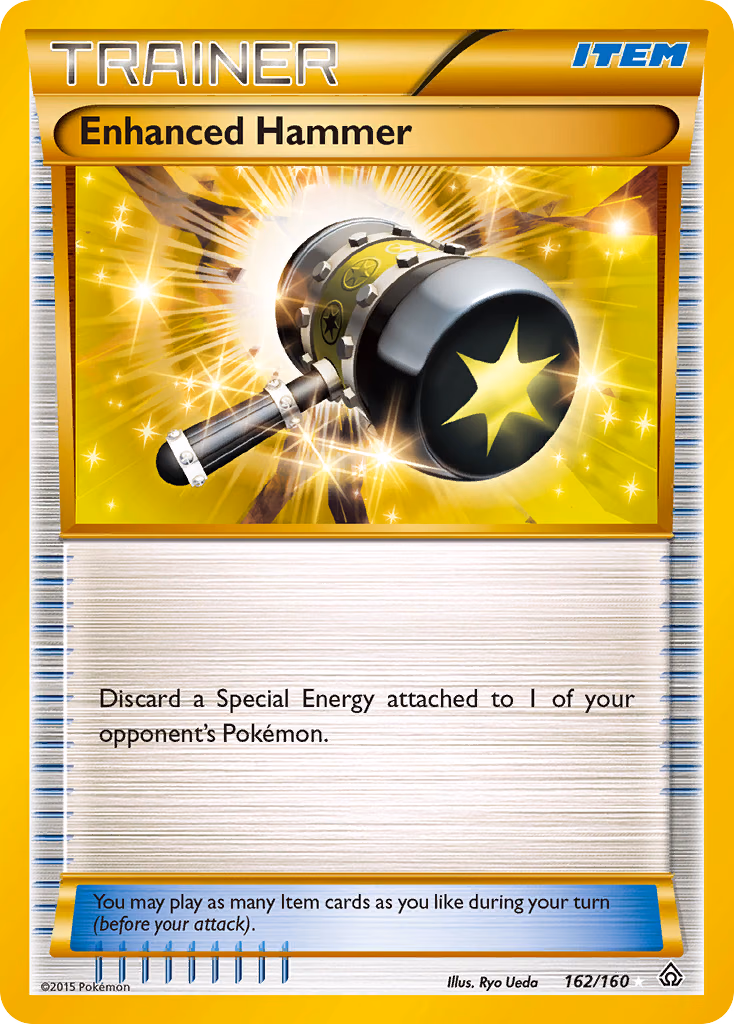 Enhanced Hammer Pokemon card (162/160, Primal Clash)