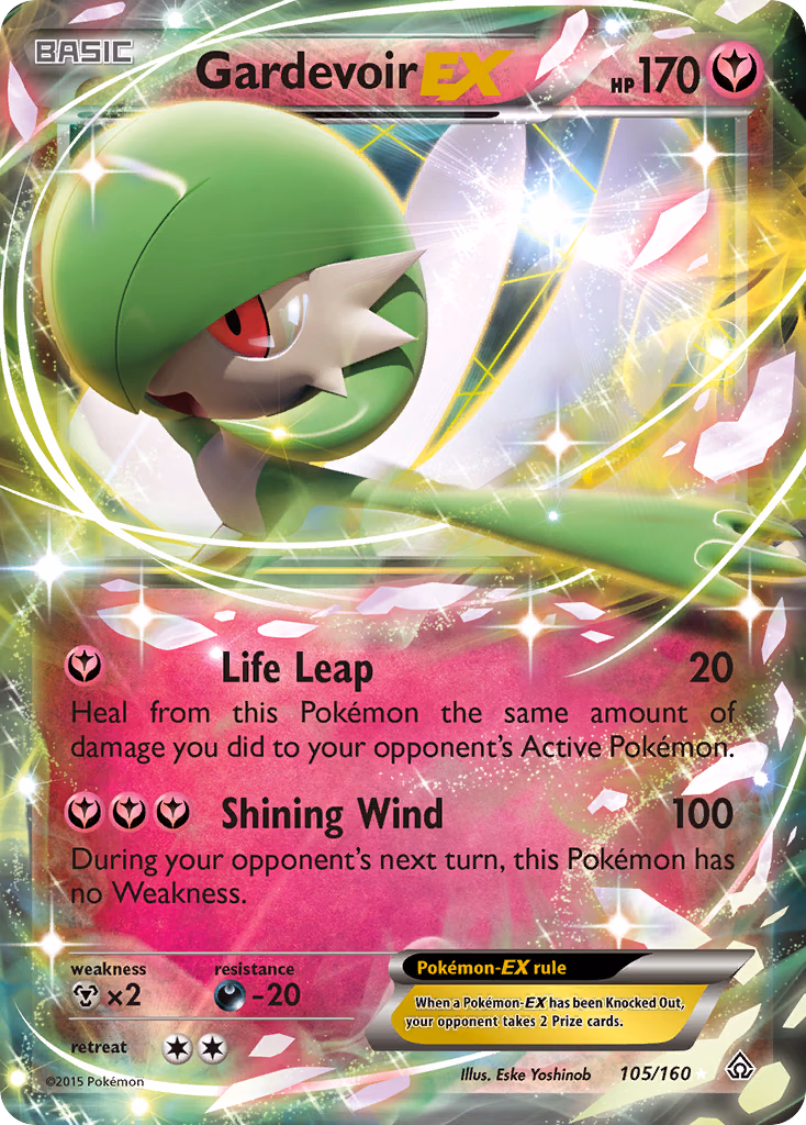 Gardevoir-EX Pokemon card (105/160, Primal Clash)