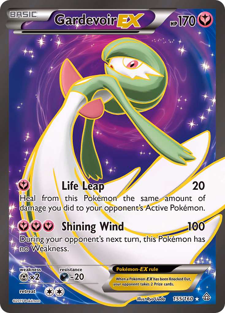 Gardevoir-EX Pokemon card (155/160, Primal Clash)