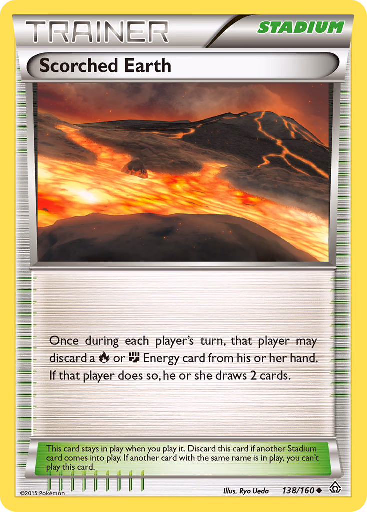 Scorched Earth Pokemon card (138/160, Primal Clash)