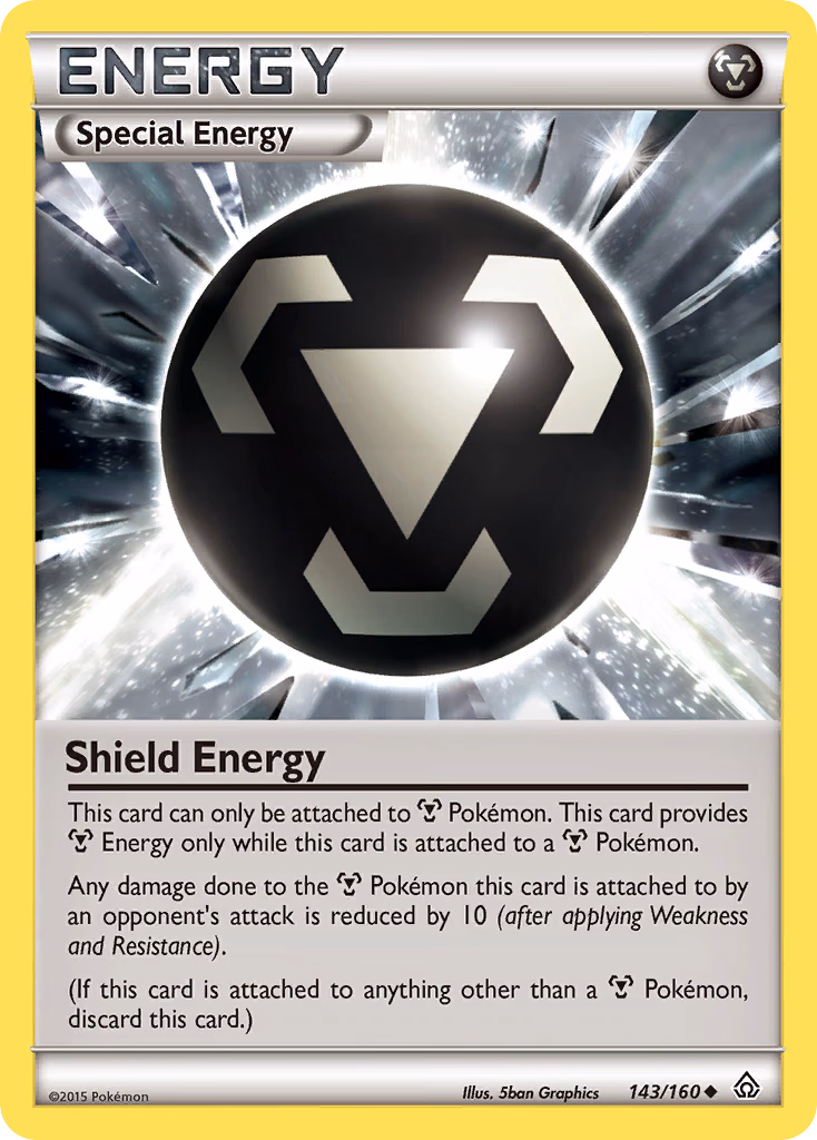 Shield Energy Pokemon card (143/160, Primal Clash)