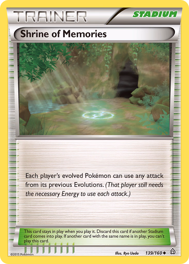 Shrine of Memories Pokemon card (139/160, Primal Clash)