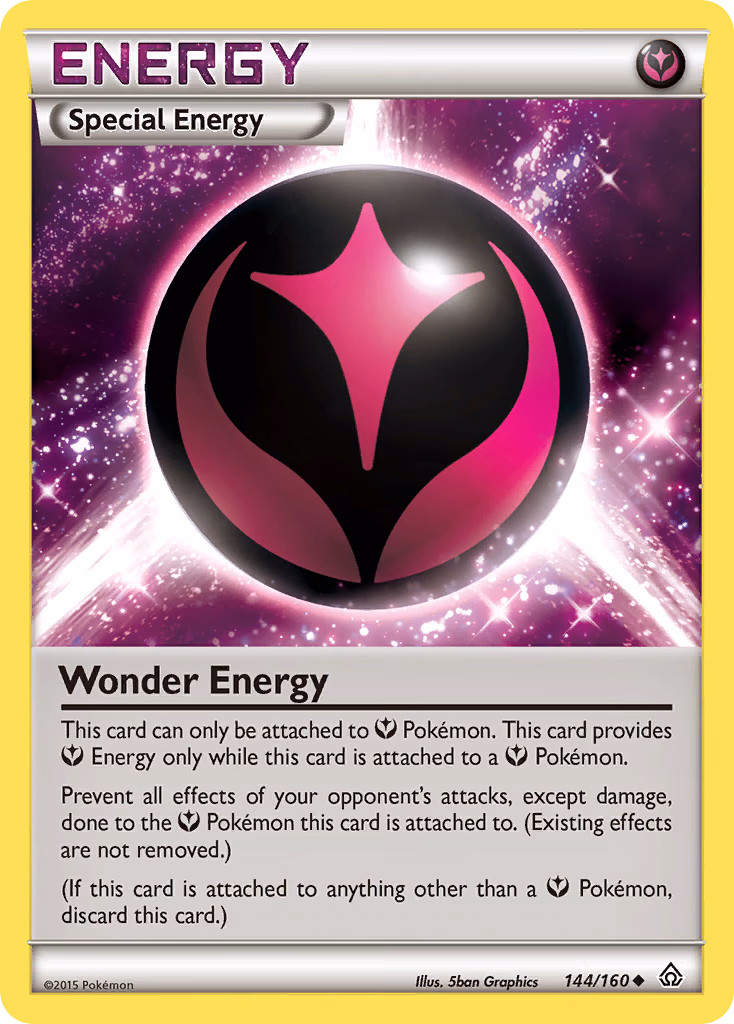 Wonder Energy Pokemon card (144/160, Primal Clash)