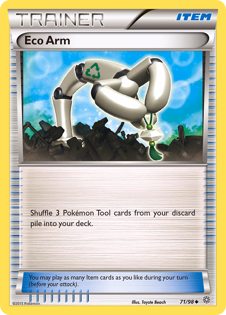 Eco Arm Pokemon card (71/98, Ancient Origins)