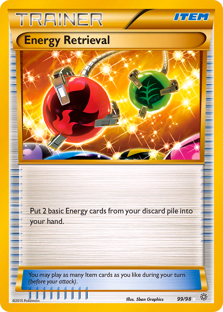 Energy Retrieval Pokemon card (99/98, Ancient Origins)
