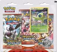 Pokemon BREAKthrough 3 Pack Blister [Celebi]