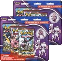 Pokemon BREAKthrough Pin Blisters [Mega Mewtwo] (Set of 2)