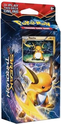 Pokemon BREAKthrough Theme Deck - "Burning Spark" [Raichu]