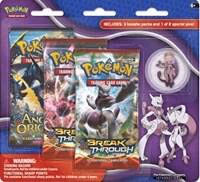 Pokemon BREAKthrough Three Pack Pin Blisters [Mega Mewtwo Y]