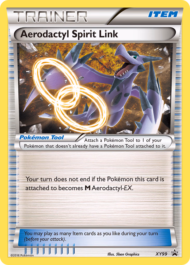 Aerodactyl Spirit Link Pokemon card (XY99, XY Black Star Promos)