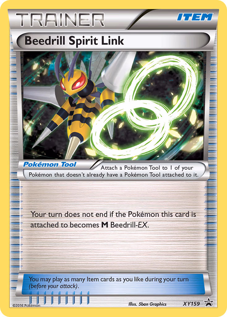 Beedrill Spirit Link Pokemon card (XY159, XY Black Star Promos)