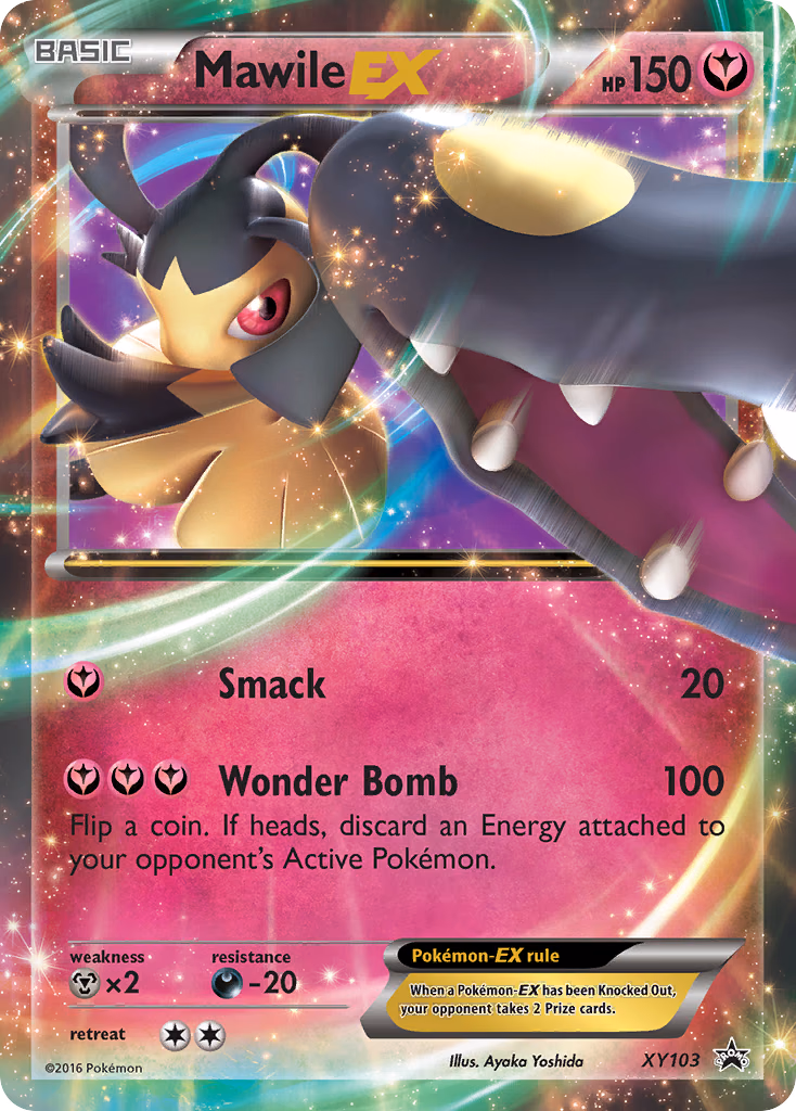 Mawile-EX Pokemon card (XY103, XY Black Star Promos)