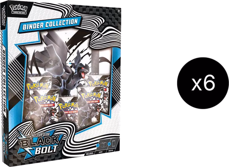 Pokemon Black Bolt  Binder Collection Case