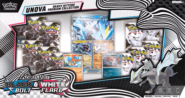 Pokemon Black Bolt Unova Heavy Hitters Premium Collection