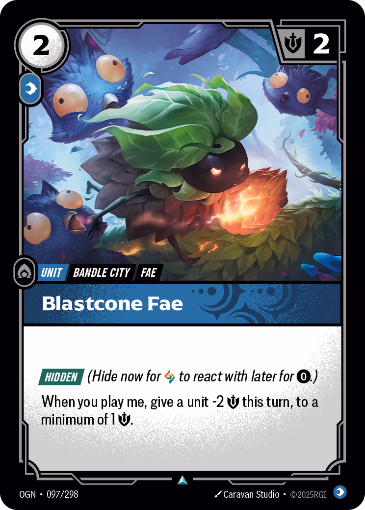 Blastcone Fae OGN-097/298 Riftbound card