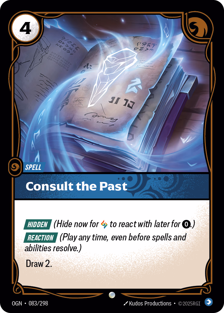 Consult the Past OGN-083/298 Riftbound card