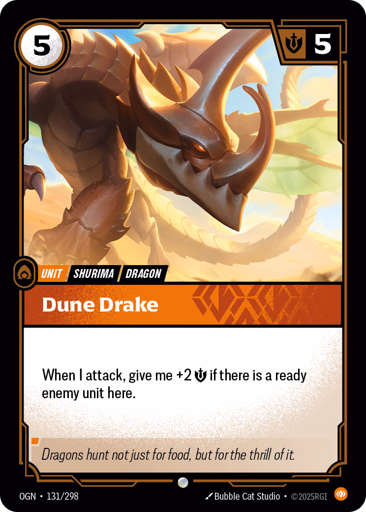 Dune Drake OGN-131/298 Riftbound card