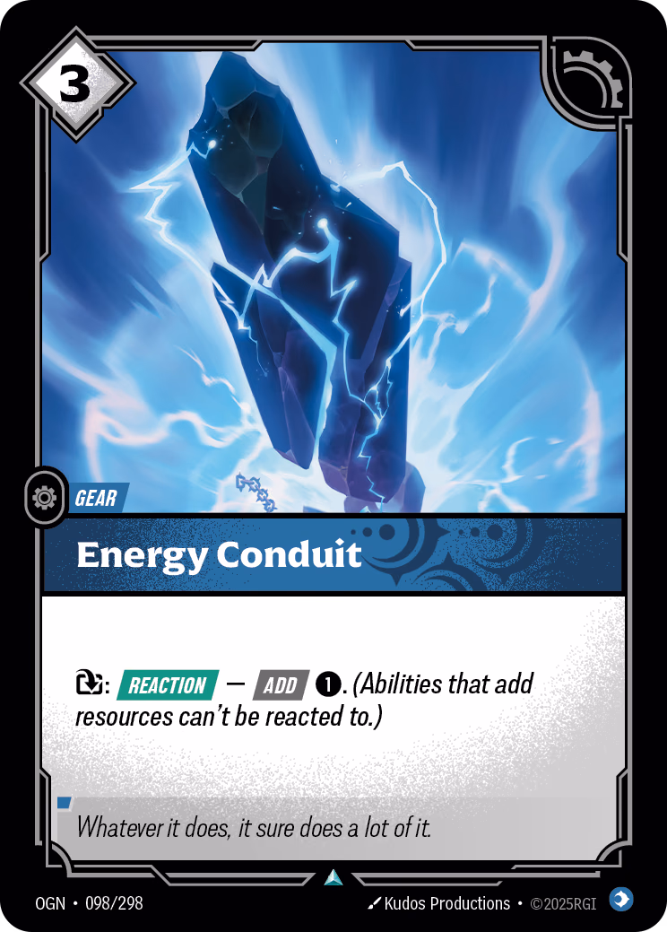 Energy Conduit OGN-098/298 Riftbound card