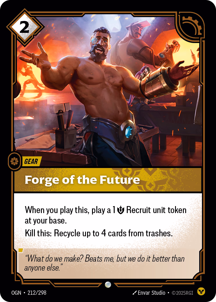 Forge of the Future OGN-212/298 Riftbound card