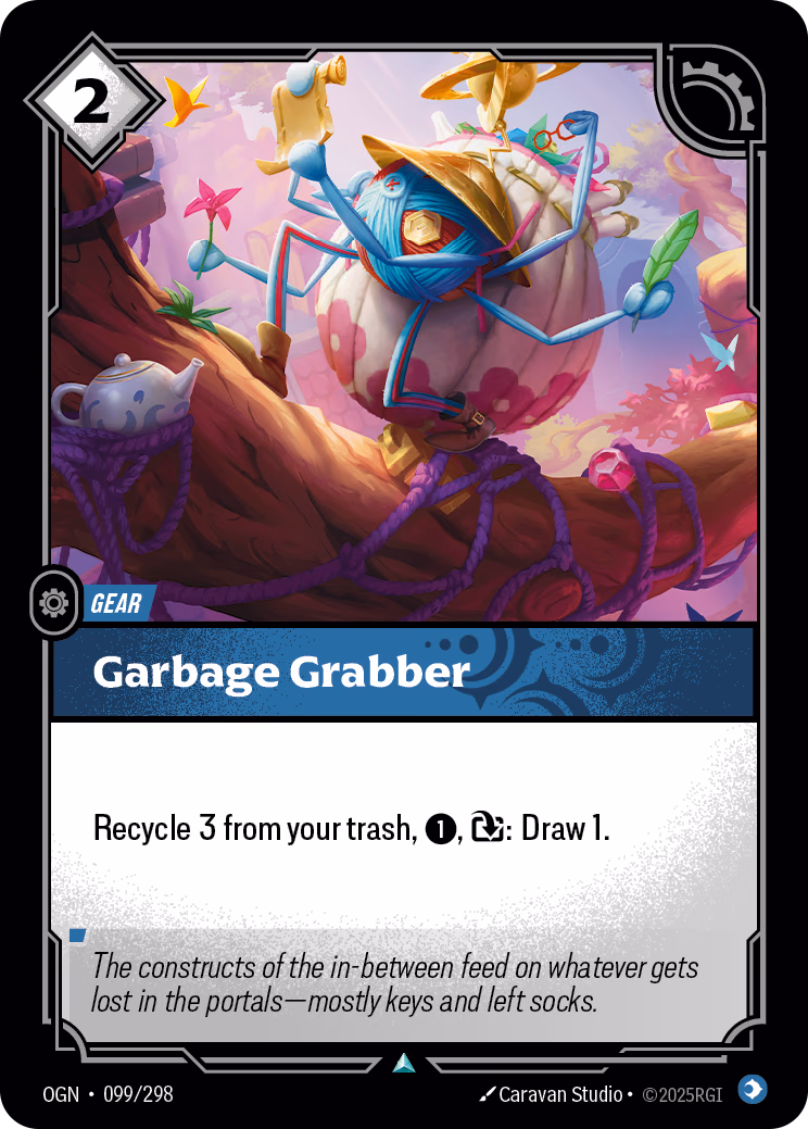 Garbage Grabber OGN-099/298 Riftbound card