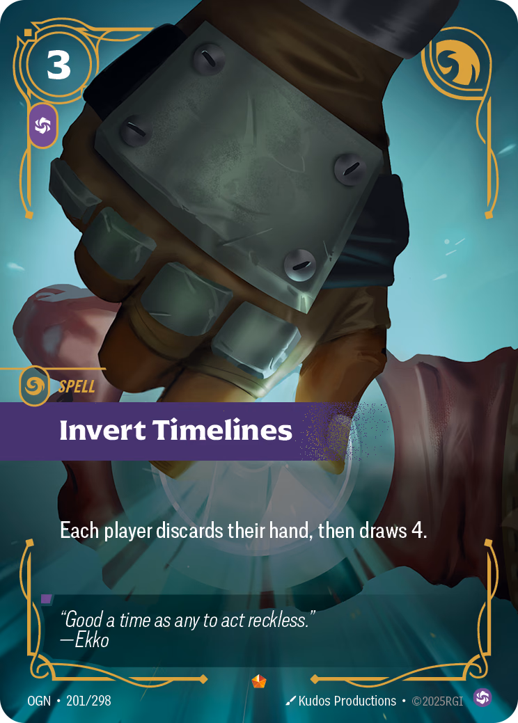 Invert Timelines OGN-201/298 Riftbound card