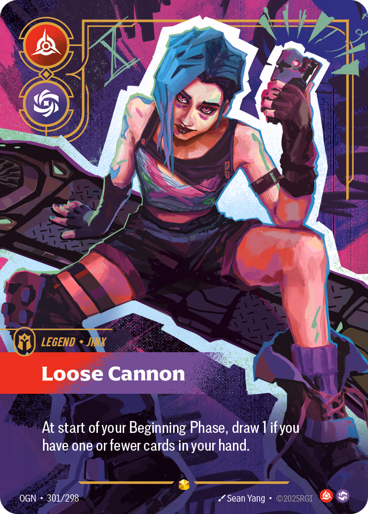Jinx, Loose Cannon OGN-301/298 Riftbound card